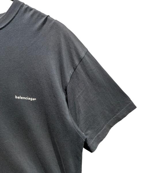 BALENCIAGA（バレンシアガ）BALENCIAGA (バレンシアガ) ロゴTシャツ ブラック サイズ:Sの古着・服飾アイテム