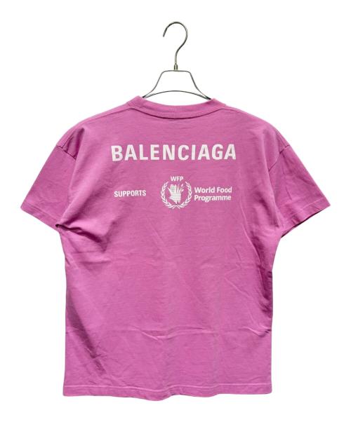 BALENCIAGA（バレンシアガ）BALENCIAGA (バレンシアガ) WFPTシャツ ピンク サイズ:Sの古着・服飾アイテム