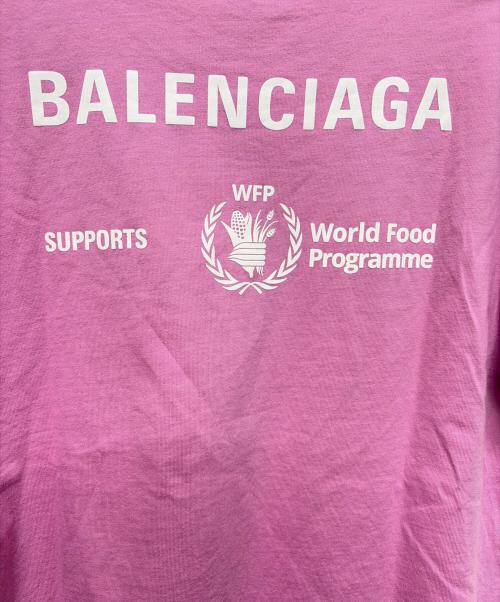 BALENCIAGA（バレンシアガ）BALENCIAGA (バレンシアガ) WFPTシャツ ピンク サイズ:Sの古着・服飾アイテム