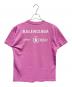 BALENCIAGA (バレンシアガ) WFPTシャツ ピンク サイズ:S：30000円