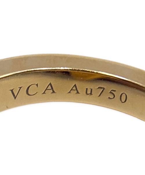 VAN CLEEF & ARPELS（ヴァンクリーフ＆アーペル）VAN CLEEF & ARPELS Lucky Alhambra Between the Finger Ring/ラッキー アルハンブラ アントレ レ ドア リング/VCARN05800 サイズ:50/8.5号の古着・服飾アイテム