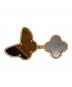 VAN CLEEF & ARPELS Lucky Alhambra Between the Finger Ring/ラッキー アルハンブラ アントレ レ ドア リング/VCARN05800 サイズ:50/8.5号：1200000円