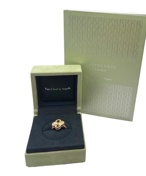 VAN CLEEF & ARPELS（ヴァンクリーフ＆アーペル）VAN CLEEF & ARPELS (ヴァンクリーフ＆アーペル) Vintage Alhambra Guilloché/ヴィンテージ アルハンブラ ギヨシェ/VCARP6I354 サイズ:ヴィンテージ/54/13.5号の古着・服飾アイテム