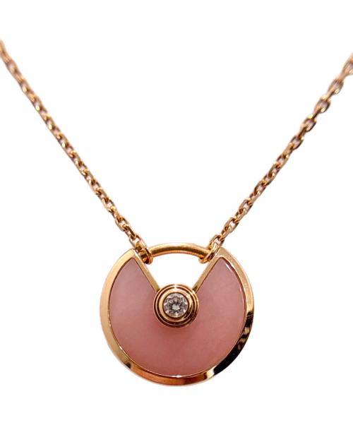 Cartier（カルティエ）Cartier (カルティエ) アミュレットピンクオパールネックレス/Amulette de Cartier necklacepink opalの古着・服飾アイテム