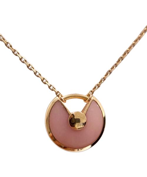 Cartier（カルティエ）Cartier (カルティエ) アミュレットピンクオパールネックレス/Amulette de Cartier necklacepink opalの古着・服飾アイテム