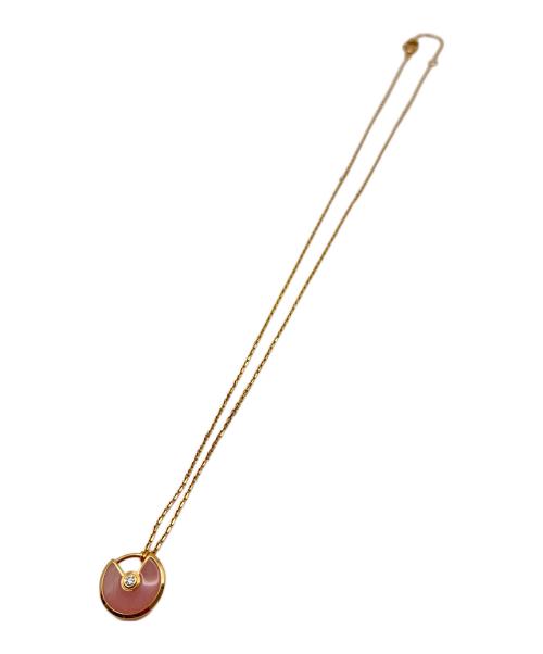 Cartier（カルティエ）Cartier (カルティエ) アミュレットピンクオパールネックレス/Amulette de Cartier necklacepink opalの古着・服飾アイテム
