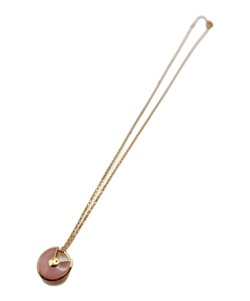 Cartier（カルティエ）Cartier (カルティエ) アミュレットピンクオパールネックレス/Amulette de Cartier necklacepink opalの古着・服飾アイテム