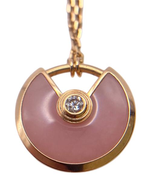 Cartier（カルティエ）Cartier (カルティエ) アミュレットピンクオパールネックレス/Amulette de Cartier necklacepink opalの古着・服飾アイテム