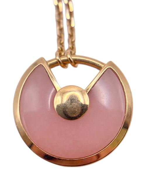 Cartier（カルティエ）Cartier (カルティエ) アミュレットピンクオパールネックレス/Amulette de Cartier necklacepink opalの古着・服飾アイテム