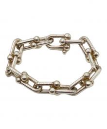 TIFFANY & Co.（ティファニー）の古着「ハードウェア ラージリンク/ブレスレット」｜シルバー