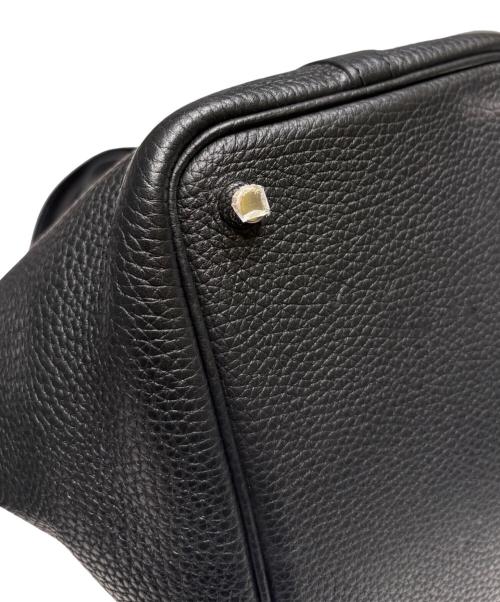HERMES（エルメス）HERMES (エルメス) Picotin Lock PM ピコタンロック PM/トリヨンクレマンス/ブラック/Y刻印：2020年製造/シルバー金具 ブラック サイズ:PMの古着・服飾アイテム