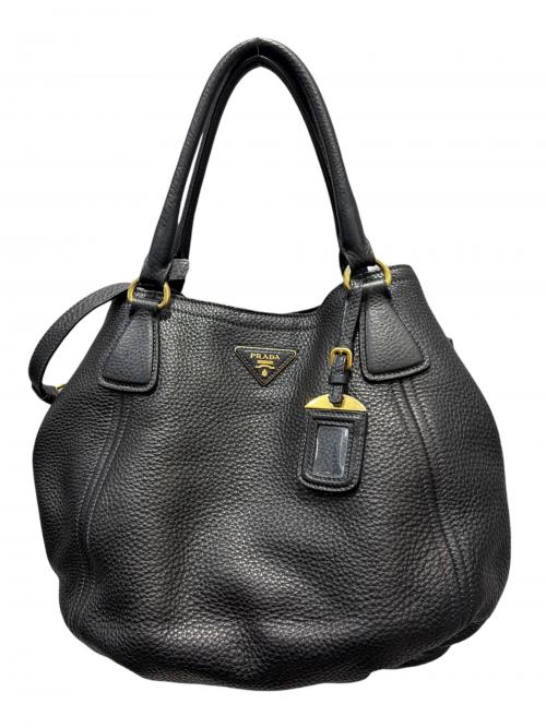 PRADA（プラダ）PRADA (プラダ) ヴィッテロダイノ ブラック サイズ:-の古着・服飾アイテム