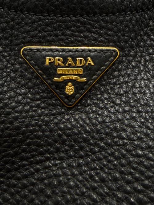 PRADA（プラダ）PRADA (プラダ) ヴィッテロダイノ ブラック サイズ:-の古着・服飾アイテム