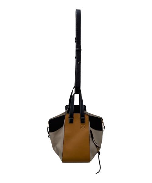 LOEWE（ロエベ）LOEWE (ロエベ) ハンモックスモール ベージュ×オレンジ サイズ:スモールの古着・服飾アイテム