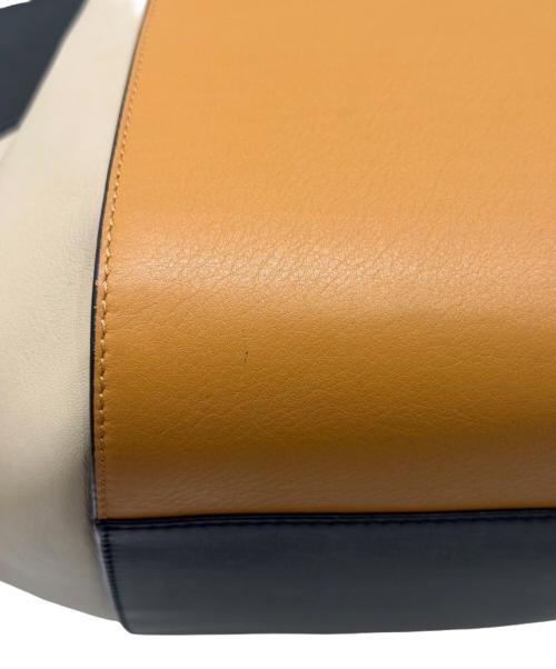 LOEWE（ロエベ）LOEWE (ロエベ) ハンモックスモール ベージュ×オレンジ サイズ:スモールの古着・服飾アイテム