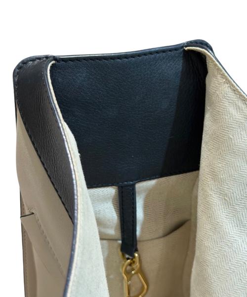 LOEWE（ロエベ）LOEWE (ロエベ) ハンモックスモール ベージュ×オレンジ サイズ:スモールの古着・服飾アイテム