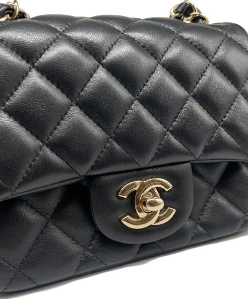 CHANEL（シャネル）CHANEL (シャネル) Mini Classic Flap Bag ミニマトラッセ ブラック サイズ:ミニ/miniの古着・服飾アイテム