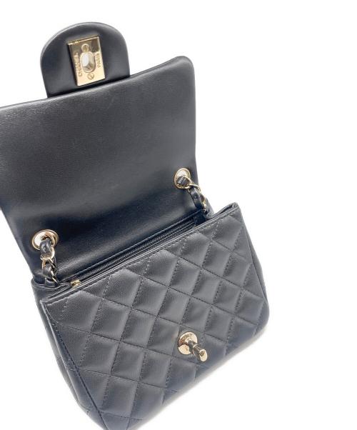CHANEL（シャネル）CHANEL (シャネル) Mini Classic Flap Bag ミニマトラッセ ブラック サイズ:ミニ/miniの古着・服飾アイテム