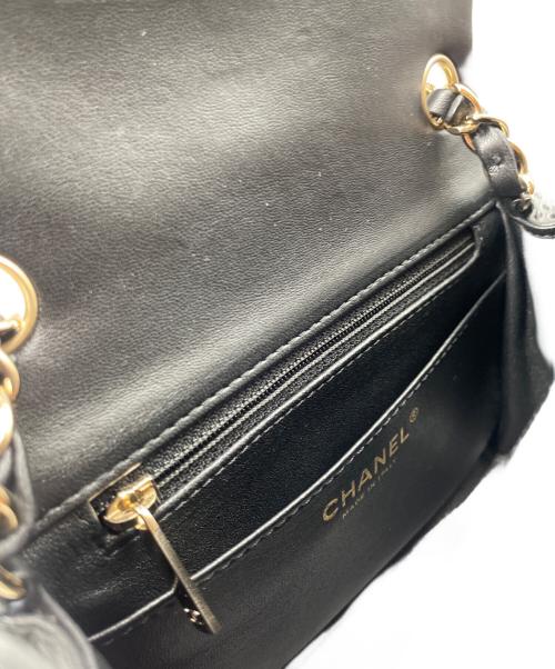 CHANEL（シャネル）CHANEL (シャネル) Mini Classic Flap Bag ミニマトラッセ ブラック サイズ:ミニ/miniの古着・服飾アイテム