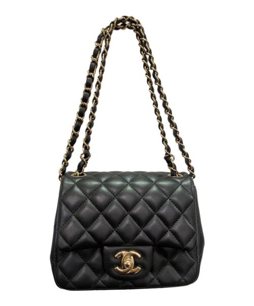 CHANEL（シャネル）CHANEL (シャネル) Mini Classic Flap Bag ミニマトラッセ ブラック サイズ:ミニ/miniの古着・服飾アイテム