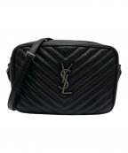 Saint Laurent Parisサンローランパリ）の古着「ルー カメラバッグ（LOU）」｜ブラック