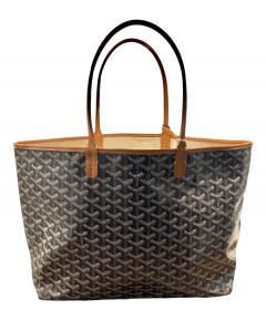 中古・古着通販】GOYARD (ゴヤール) サンルイPM トートバッグ ブラック