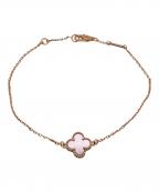 VAN CLEEF & ARPELSヴァンクリーフ＆アーペル）の古着「Sweet Alhambra bracelet/スウィートアルハンブラ シェル ブレスレット/マザーオブパール」
