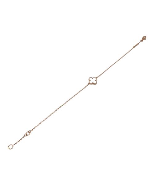 VAN CLEEF & ARPELS（ヴァンクリーフ＆アーペル）VAN CLEEF & ARPELS (ヴァンクリーフ＆アーペル) Sweet Alhambra bracelet/スウィートアルハンブラ シェル ブレスレット/マザーオブパール サイズ:スウィートの古着・服飾アイテム