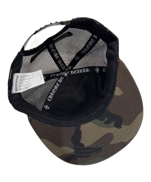 CHROME HEARTS（クロムハーツ）CHROME HEARTS (クロムハーツ) CHプラスパッチ トラッカー キャップカモ グリーン サイズ:ONE SIZEの古着・服飾アイテム