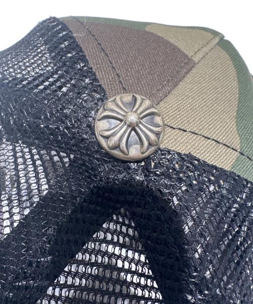 CHROME HEARTS（クロムハーツ）CHROME HEARTS (クロムハーツ) CHプラスパッチ トラッカー キャップカモ グリーン サイズ:ONE SIZEの古着・服飾アイテム
