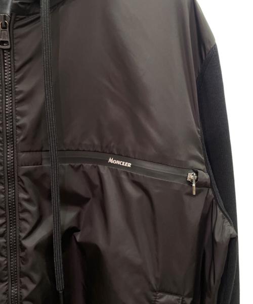 MONCLER（モンクレール）MONCLER (モンクレール) CARDIGAN TRICOT カーディガン トリコ/G10919B60100 V9115 ブラック サイズ:XLの古着・服飾アイテム