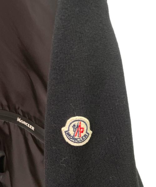MONCLER（モンクレール）MONCLER (モンクレール) CARDIGAN TRICOT カーディガン トリコ/G10919B60100 V9115 ブラック サイズ:XLの古着・服飾アイテム