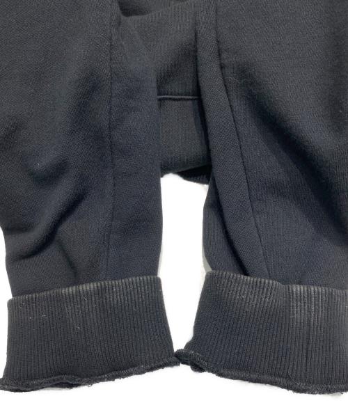 CELINE（セリーヌ）CELINE (セリーヌ) ルーズフーディ/ロゴパーカー/コットンフリース ブラック サイズ:XLの古着・服飾アイテム