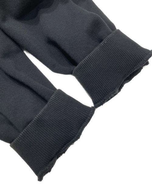 CELINE（セリーヌ）CELINE (セリーヌ) ルーズフーディ/ロゴパーカー/コットンフリース ブラック サイズ:XLの古着・服飾アイテム