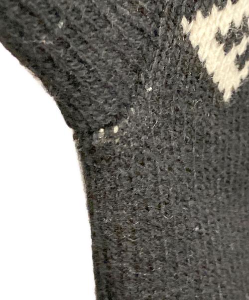 BALENCIAGA（バレンシアガ）BALENCIAGA (バレンシアガ) ALL OVER LOGO JACQUARED KNIT/オールオーバーロゴニット ブラック サイズ:Sの古着・服飾アイテム