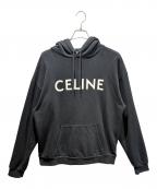 CELINEセリーヌ）の古着「ロゴパーカー」｜ブラック