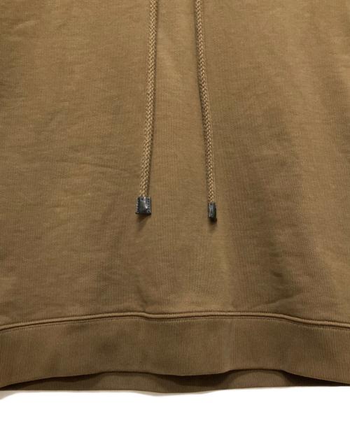 LOEWE（ロエベ）LOEWE (ロエベ) アナグラムレザーポケットパーカー オリーブ サイズ:XSの古着・服飾アイテム