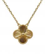 VAN CLEEF & ARPELSヴァンクリーフ＆アーペル）の古着「ヴィンテージアルハンブラ ギョーシェネックレス」