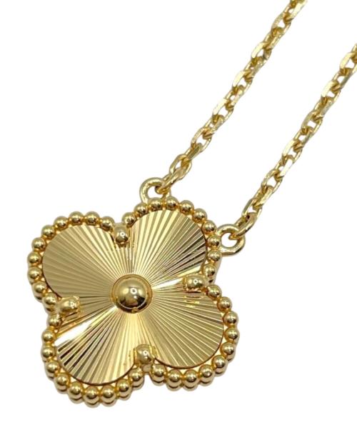 VAN CLEEF & ARPELS（ヴァンクリーフ＆アーペル）VAN CLEEF & ARPELS (ヴァンクリーフ＆アーペル) ヴィンテージアルハンブラ ギョーシェネックレス サイズ:ヴィンテージの古着・服飾アイテム
