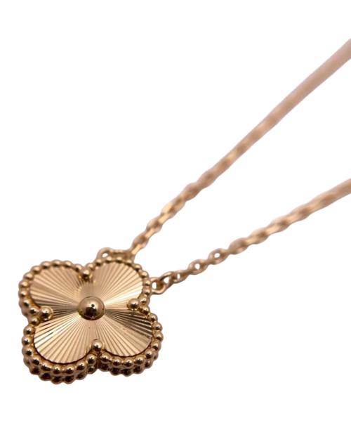 VAN CLEEF & ARPELS（ヴァンクリーフ＆アーペル）VAN CLEEF & ARPELS (ヴァンクリーフ＆アーペル) Vintage Alhambra Guilloche necklace/ヴィンテージアルハンブラ ギョーシェ ネックレス サイズ:ヴィンテージの古着・服飾アイテム