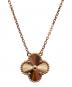 VAN CLEEF & ARPELS（ヴァンクリーフ＆アーペル）の古着「Vintage Alhambra Guilloche necklace/ヴィンテージアルハンブラ ギョーシェ ネックレス」