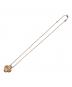 VAN CLEEF & ARPELS (ヴァンクリーフ＆アーペル) Vintage Alhambra Guilloche necklace/ヴィンテージアルハンブラ ギョーシェ ネックレス サイズ:ヴィンテージ：800000円