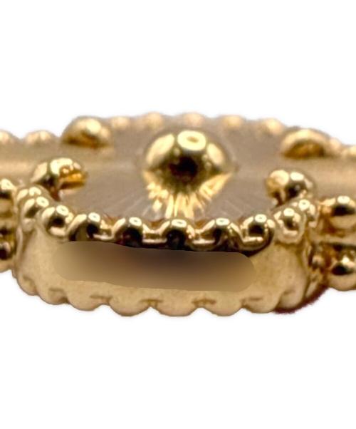 VAN CLEEF & ARPELS（ヴァンクリーフ＆アーペル）VAN CLEEF & ARPELS Vintage Alhambra Guilloché 5-Motif Bracelet/ヴィンテージアルハンブラ ギョーシェ 5P ブレスレット/ARP3JK00 サイズ:ヴィンテージ/の古着・服飾アイテム