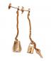 HERMES (エルメス) Kelly Clochette Earrings/ケリークロシェット ピアス：330000円