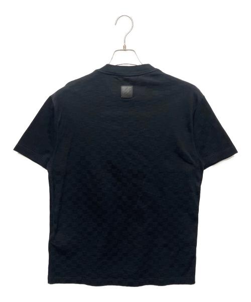 LOUIS VUITTON（ルイ ヴィトン）LOUIS VUITTON (ルイ ヴィトン) ビーズデザイン クルーネック Tシャツ ブラック サイズ:Ｓの古着・服飾アイテム