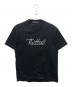 LOUIS VUITTON（ルイ ヴィトン）の古着「ビーズデザイン クルーネック Tシャツ」｜ブラック