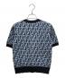 FENDI (フェンディ) ズッカ柄半袖ニット/FZX550 AD5R スカイブルー サイズ:38：100000円