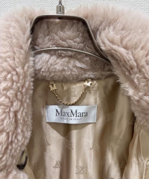 MaxMara（マックスマーラ）MaxMara (マックスマーラ) テディベアケープポンチョ ベージュ サイズ:-の古着・服飾アイテム
