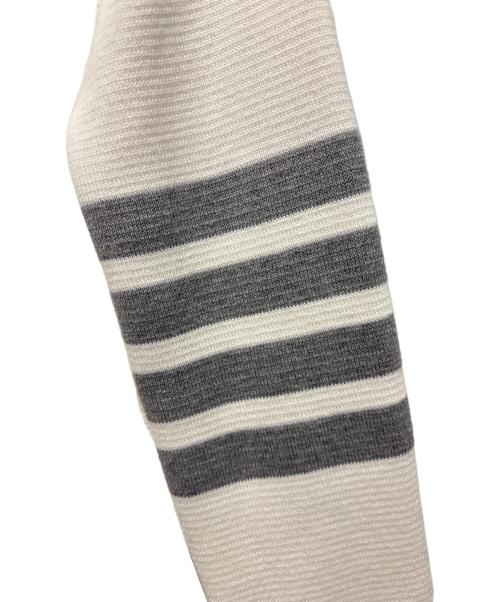 Thom Browne（トムブラウン）Thom Browne (トムブラウン) コットンカーディガン ホワイト サイズ:42の古着・服飾アイテム