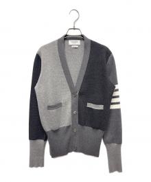 Thom Browne（トムブラウン）の古着「4Barカーディガン」｜グレー